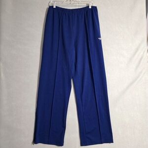 NWT Speedo Mens Navy Expedite Varsity Warm Up Pants 7200006 Size Large